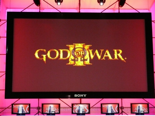 【速報】E3、SCEAカンファレンス開催 『GOW』最新ナンバリングタイトルがPS3に!!