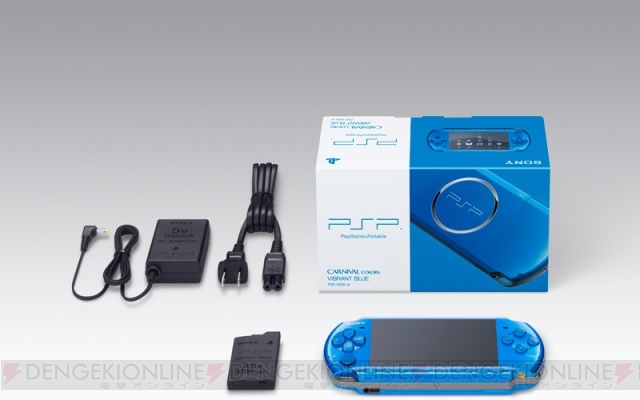 PSP-3000に新色シリーズ“カーニバルカラーズ”が登場！ 3月には4色が発売