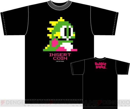 『パズルボブル』『ダライアス』のデザインTシャツ3種が発売！
