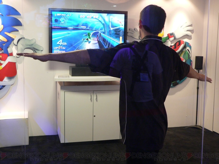 Kinect対応のXbox 360『ソニック フリーライダーズ』について森本氏を直撃！