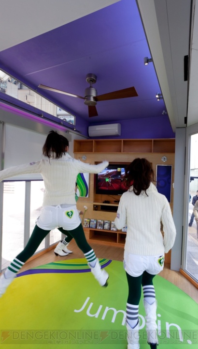 Kinectのキャラバンカーが春休みに全国を回る！ 19日に開始