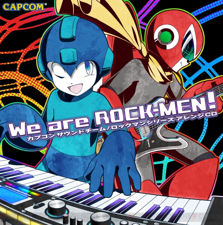 アレンジCD『We are ROCK-MEN！』の収録曲とPVを公開