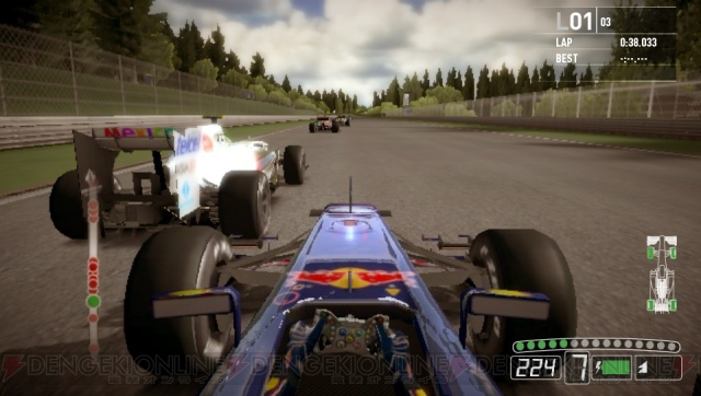 PS Vitaでも風になる！ 携帯ゲーム機の常識を大きく超えたRCG『F1 2011』をレポート!!