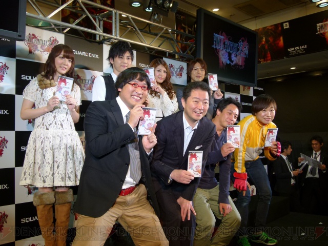 梶裕貴さん、神谷浩史さん、白石涼子さん、花澤香菜さんらが駆け付けた『ファイナルファンタジー 零式』発売カウントダウンイベントをレポート