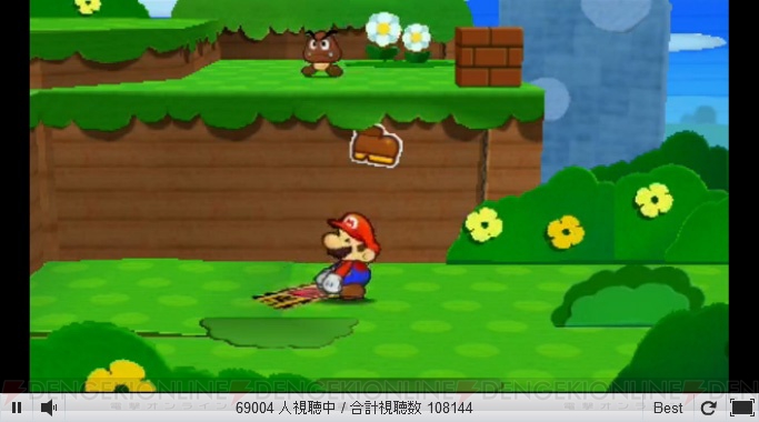 『New Super Mario Bros. 2』は2人同時プレイに対応＆しっぽマリオで空を飛べる！ 任天堂の北米向け3DSプレゼンテーションをレポ