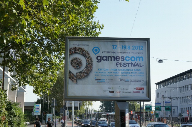 写真で見る“gamescom 2012”現地の様子――ケルン全体がgamescom一色に！
