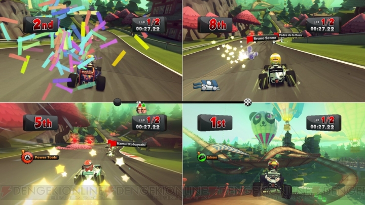『F1 RACE STARS』Xbox 360版の体験版が2月7日より配信開始！ 2月13日からはPS3版も