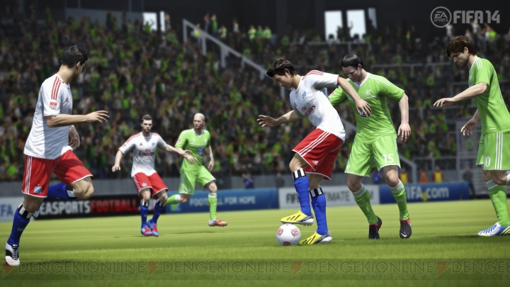 『FIFA 14 ワールドクラス サッカー』が今秋に発売決定！ シリーズ最新作はさらにリアルなフットボールマッチを追求