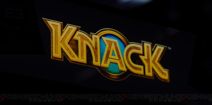 PS4『KNACK』のプレイレビューをお届け！ SCEジャパンスタジオが目指したのは“なじみやすさ”【E3 2013】