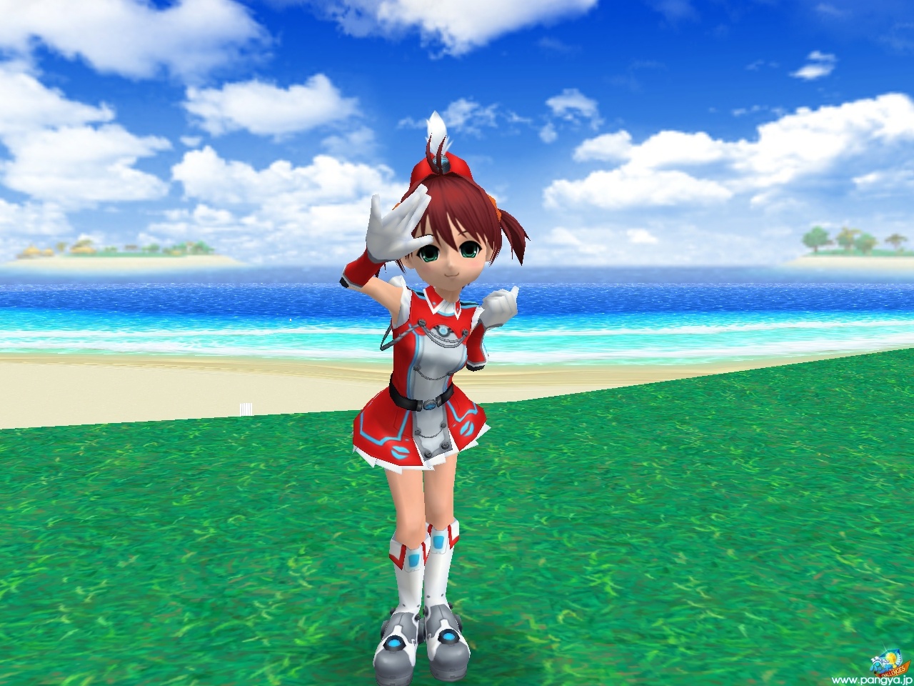 電撃 『スカッとゴルフ パンヤ』がTVアニメ『ビビッドレッド・オペレーション』とドッキング！ バレットスーツなど