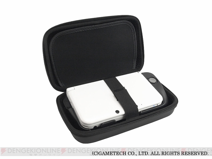 3DS LL用ケース『メガポーチ3DLL』が9月5日に発売――拡張スライドパッドをつけたままでも収納可能