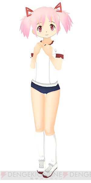 PS Vita『劇場版 魔法少女まどか☆マギカ』のDLC衣装を公開！ まどかやほむらが体操着や水着に大変身!!【電撃PS 特報】