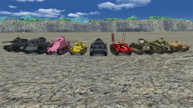 『ガールズ＆パンツァー 戦車道、極めます！』から“バトルロイヤルモード”の概要が公開！ プレイヤーの任意によるチーム編成が可能