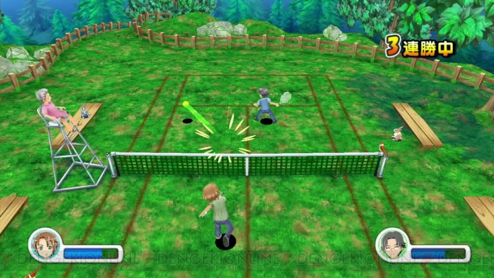 3DS『おきらくフィッシング3D』＆Wii U『おきらくテニスSP』が3月12日に同時配信！ 手軽に楽しめる『おきらく』シリーズ最新作