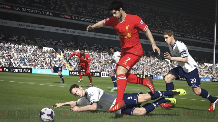 『FIFA 14 ワールドクラス サッカー』PS4の高い性能によって実現した“本物”に限りなく近いサッカーゲーム【電撃PS×PS Store】