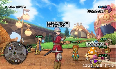 3DS版『ドラゴンクエストX』のスクリーンショットが到着！ 3DSならではの戦闘シーンなどを確認しよう