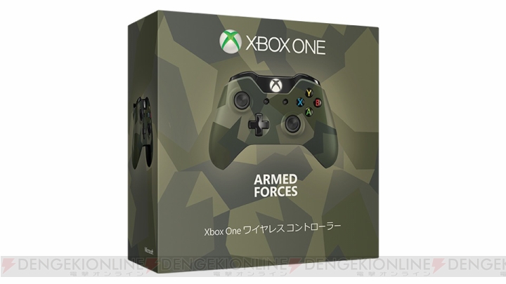 迷彩色で彩られた『Xbox One ワイヤレスコントローラー』と『Xbox One ヘッドセット』が10月23日に発売