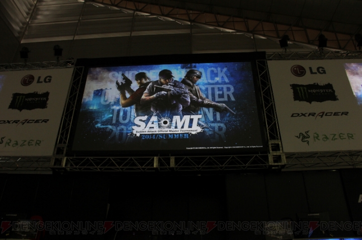 『進撃の巨人』や『PSYCHO-PASS』とのコラボも発表された『サドンアタック』の大会“SAOMT 2014 Summer”をレポート【TGS2014】
