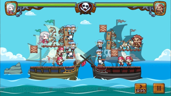 SLG『どっかーん海賊団』最速レビュー！ 立ち塞がる海賊たちに勝利し海賊王を目指す