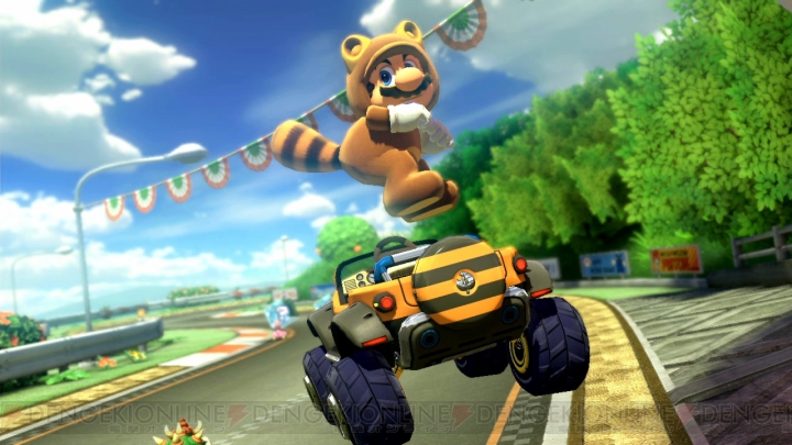 Wii U『マリオカート8』追加コンテンツに“GC ヨッシーサーキット”や新マシン“タヌキバギー”登場