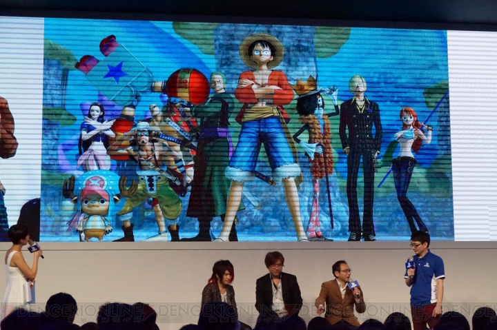 TpGS『海賊無双3』ステージできただにひろし氏が『ワンピース』主題歌を熱唱！ ゲームの新情報も判明