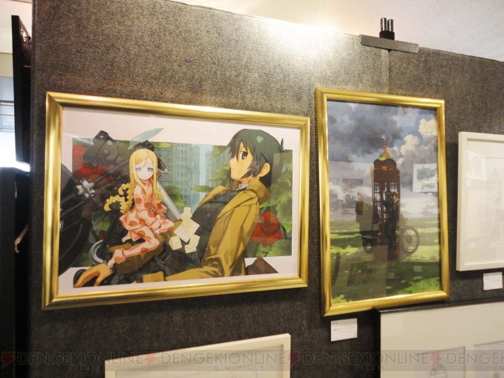 “黒星紅白展 etoile”が本日より開催。『キノの旅』などのイラストや貴重なラフ画が多数展示