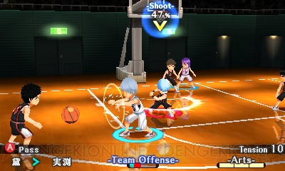 3DS『黒子のバスケ 未来へのキズナ』幻の6人目・黛千尋の出現コマンドが公開