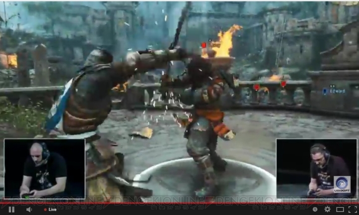 ユービーアイが新作『FOR HONOR』を発表【E3 2015】