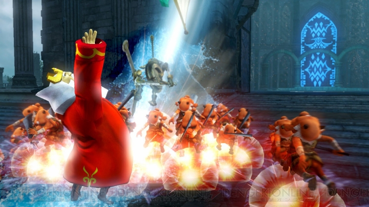3DS版『ゼルダ無双』の新キャラ“テトラ”と“ハイラル王”をWii U版で使用可能に。ゲーム画面を掲載