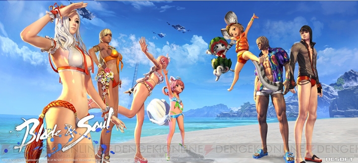 『ブレイドアンドソウル』最新アップデート“地獄島”を7月22日に実装。ビーチは浴衣＆水着天国に!?