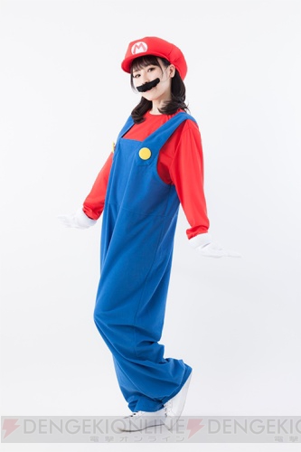『スーパーマリオ』公式コスプレ衣装が9月に発売！ 帽子も手袋もヒゲも忠実に再現
