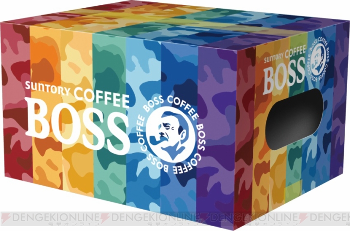『MGSV：TPP』BIGBOSSと缶コーヒーBOSSのコラボ収納BOXをイオンでもらえる