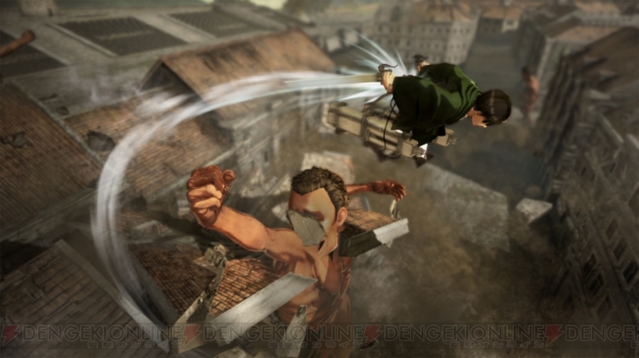 ゲーム『進撃の巨人』壁外調査でのアクションシーンが公開。リヴァイ班とハンジたち“調査兵団”の面々も紹介