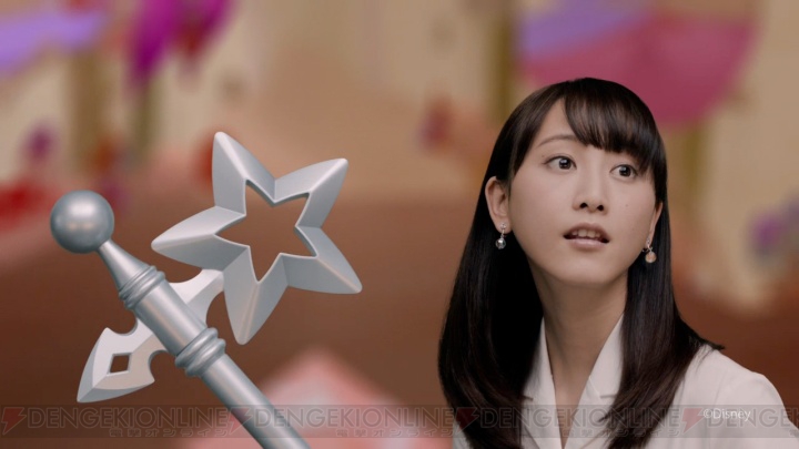 アプリ『キングダム ハーツ』TV-CMに松井玲奈さん出演。クラウドのアバターも登場