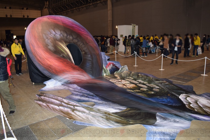 “モンハンフェスタ’16”巨大なライゼクスが大迫力！ 等身大ゴアシリーズなども展示された東京会場