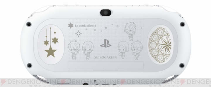 『金色のコルダ4』のミニキャラが描かれたコラボモデルPS Vita（全4種）が数量限定で発売