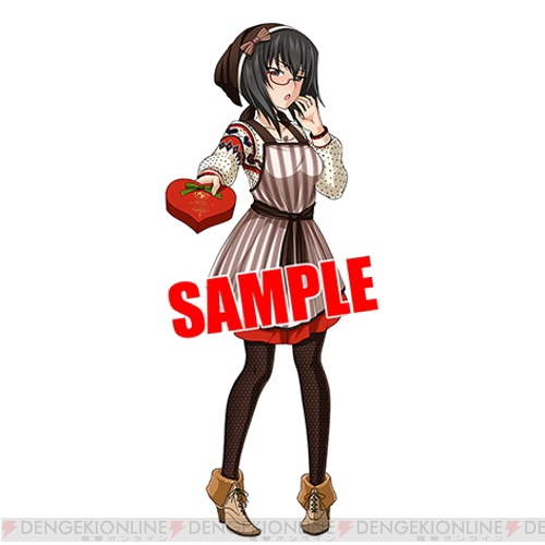 アプリ版『ガルパン』角谷杏、ダージリンらが星5バレンタイン限定衣装で登場です！
