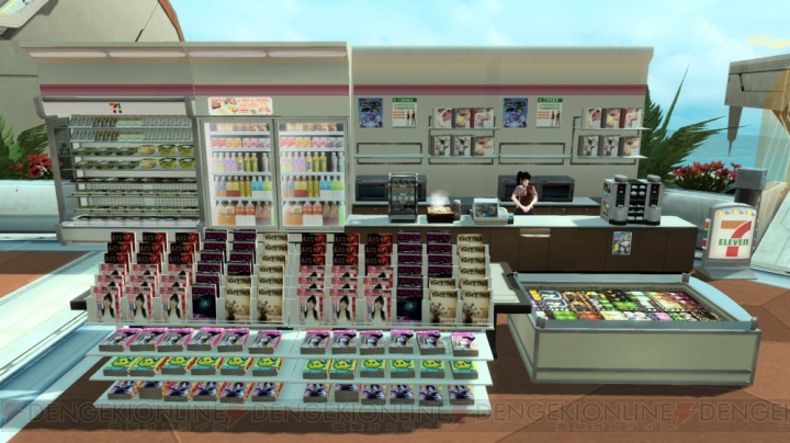 『PSO2』ゲーム内にセブン-イレブン店舗が登場！  『セガ ラッキーくじ』のラインナップも公開