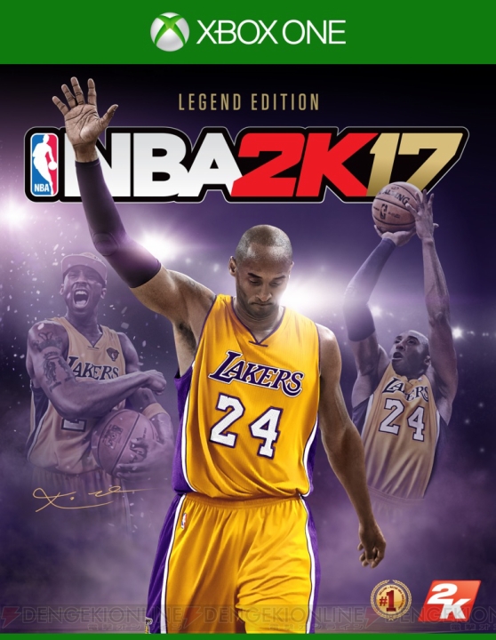 『NBA 2K17』が2016年秋に発売。限定版パッケージにはコービー・ブライアント選手を起用