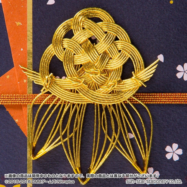 『刀剣乱舞』のご祝儀袋が登場。三日月宗近、鶴丸国永、一期一振の装いをモチーフにデザイン