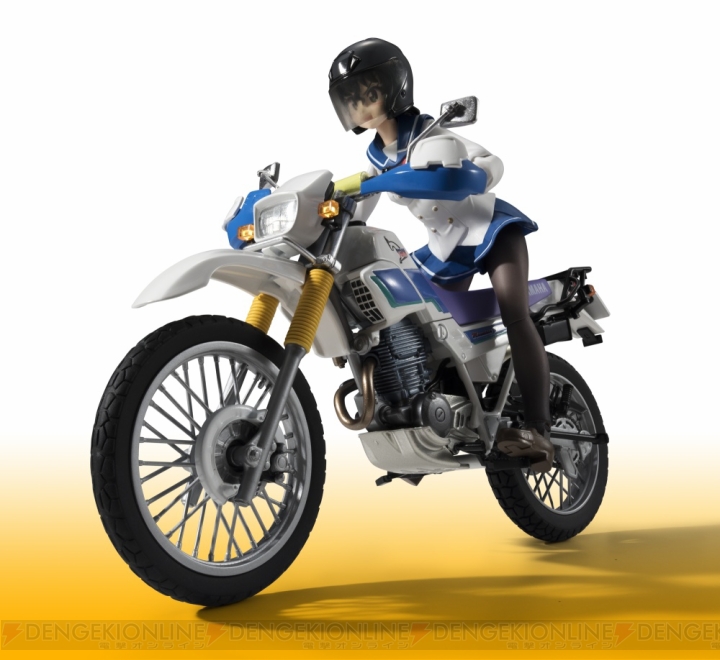 『ばくおん!!』の天野恩紗が愛車“SEROW225W”とセットで立体化！ 精密なバイクと自然な搭乗ポーズを再現