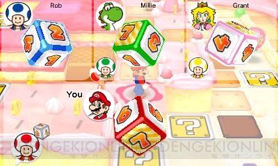 3DS『マリオパーティ スターラッシュ』は“待ち時間なし”！ 4人同時にサイコロを振りボスを目指す