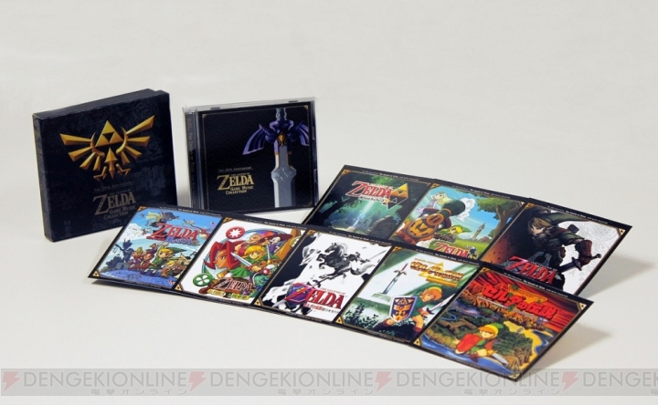 『ゼルダの伝説』30周年記念の2枚組CD登場。初代から『トワイライトプリンセス HD』まで全93曲収録