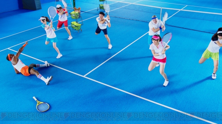 『白猫テニス』桜井日奈子さんがラッキィ池田さんの振り付けでエクササイズ。友情ダブルスも復活