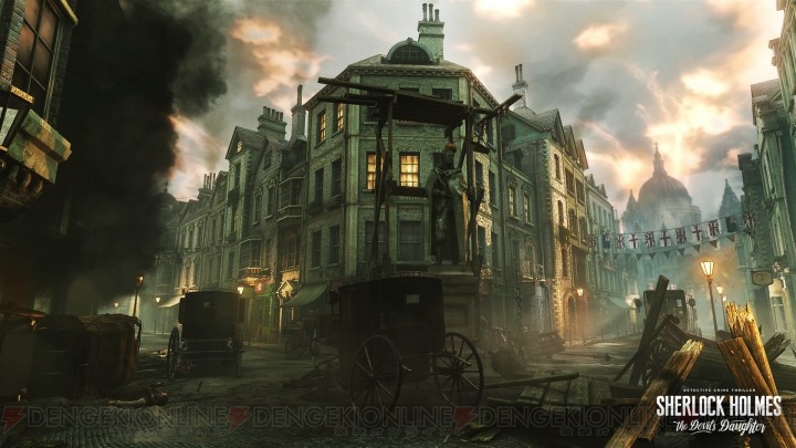 PS4『シャーロック・ホームズ ‐悪魔の娘‐』が12月22日に発売。ホームズの世界を完全再現