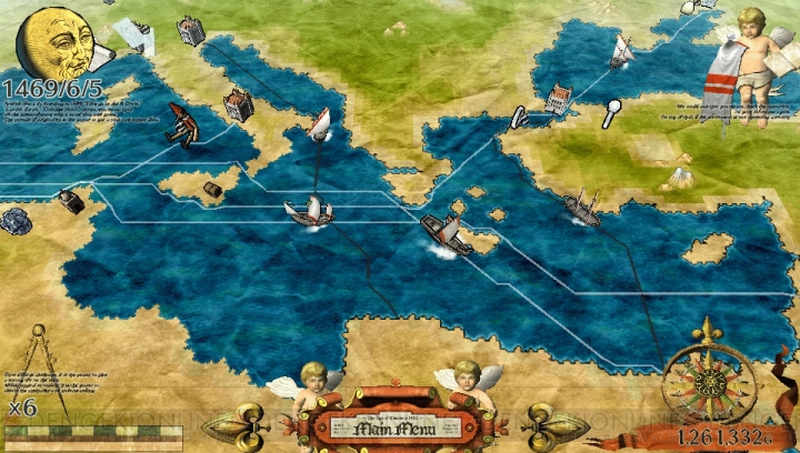 PS Vita『Neo ATLAS 1469』体験版が配信開始。大航海時代のヨーロッパで世界地図作成の大事業に挑む