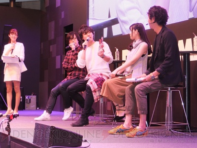 増田俊樹さん東城日沙子さんが登壇した『一血卍傑』ステージ。平川大輔さん金元寿子さんの新キャラも公開。