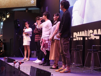 増田俊樹さん東城日沙子さんが登壇した『一血卍傑』ステージ。平川大輔さん金元寿子さんの新キャラも公開。