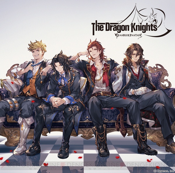 『グラブル』ランスロットらが歌う『The Dragon Knights』のCDが発売