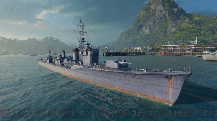 『WoWs』アップデート0.5.15で新たな日本駆逐艦を追加。『アルペジオ』コラボイベントも開催